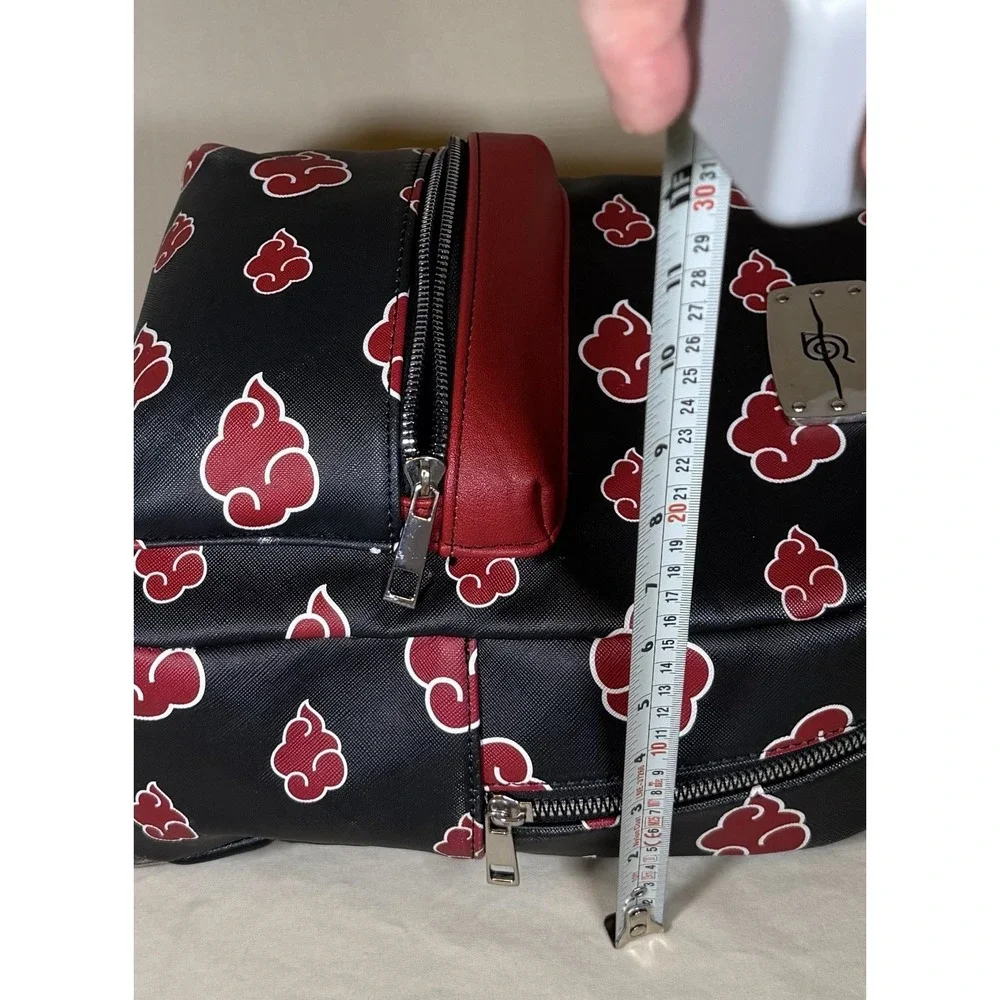 Bioworld Naruto Shippuden Collection Akatsuki Red Cloud Mini Backpack *Read*